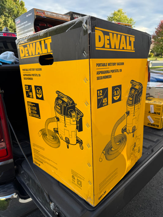 Dewalt 12G 5.5 HP Wet/Dry Vacuum
