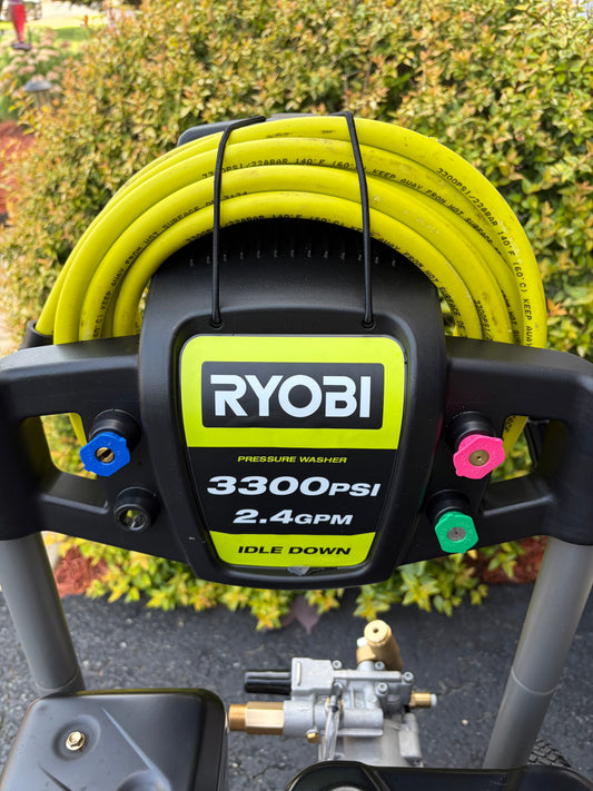 Ryobi 3300 PSI 2.4 GPM 212cc Gas Pressure Washer