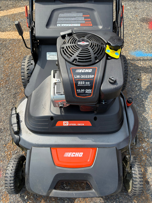 Echo 30” 223cc Twin Dual Blade RWD Self Propelled Gas Lawn Mower