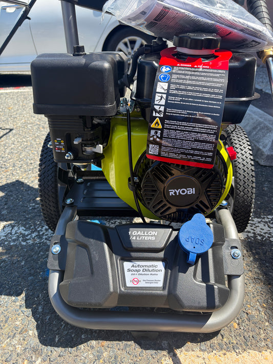 Ryobi 3300 PSI 2.4 GPM 212cc Gas Pressure Washer