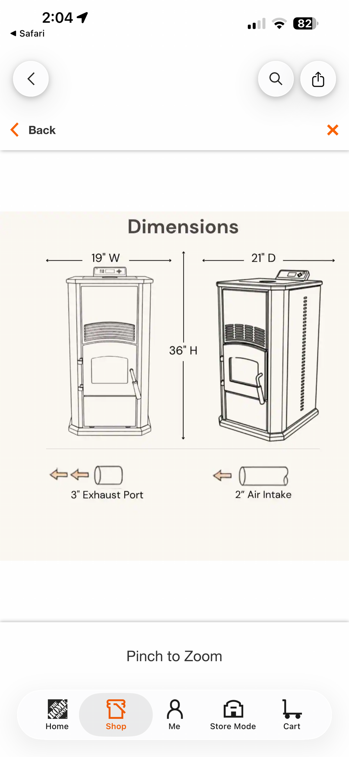 ComfortBilt HP41-Alpine 2,200 sq ft Pellet Stove