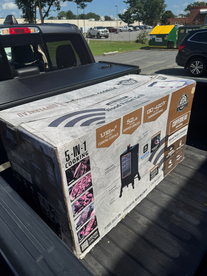 Pit Boss 1300 Copperhead Onyx WiFi & Bluetooth Wood Pellet Smoker