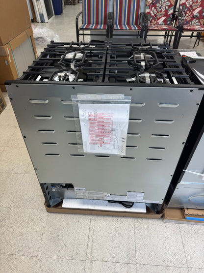 Kenmore 5 cu ft 4 Burner Stainless Steel Gas Range