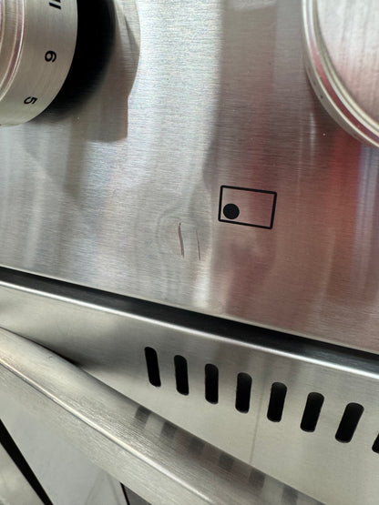 Kenmore 5 cu ft 4 Burner Stainless Steel Gas Range