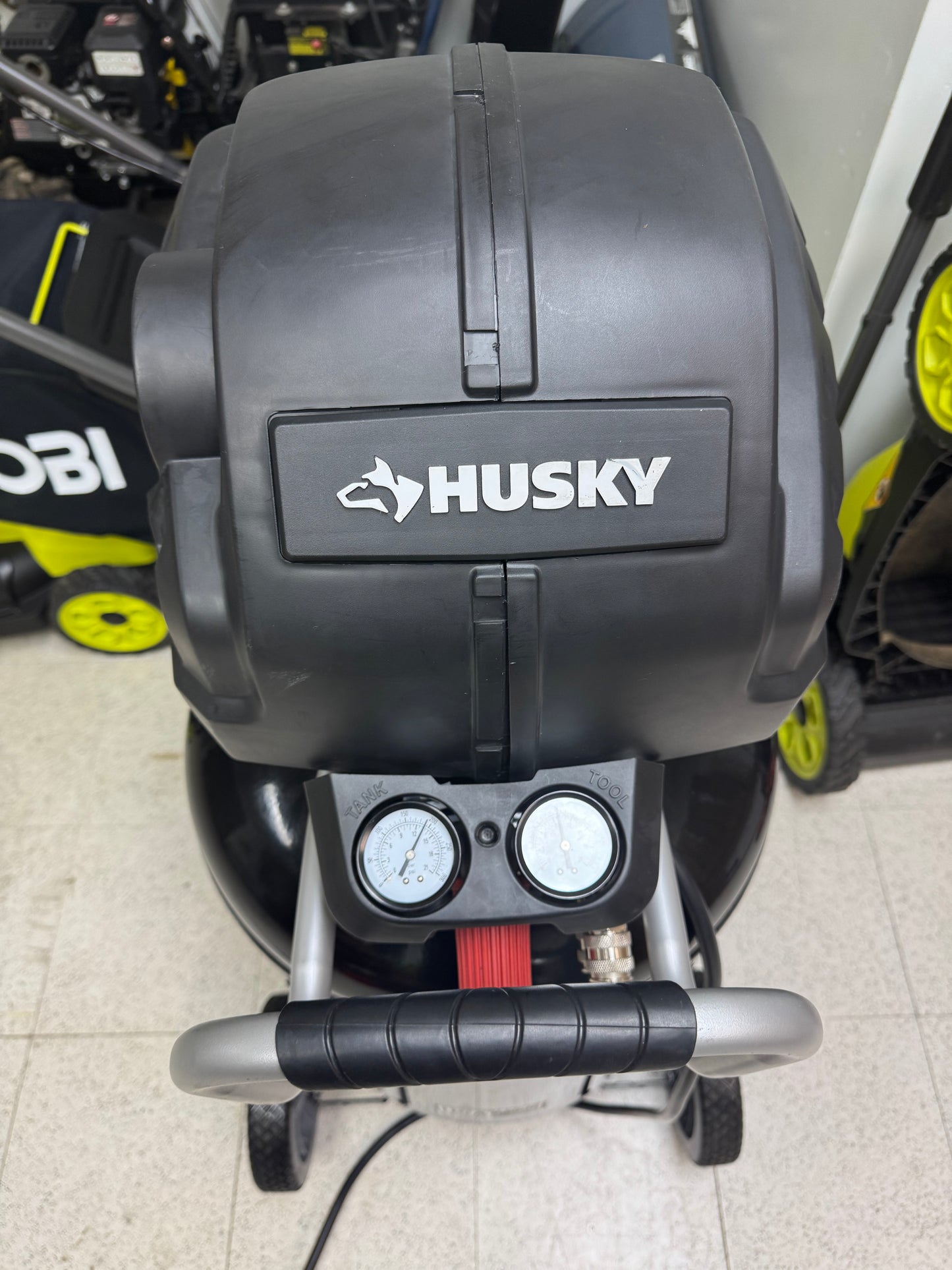 Husky 30 Gallon 200 PSI Portable Air Compressor