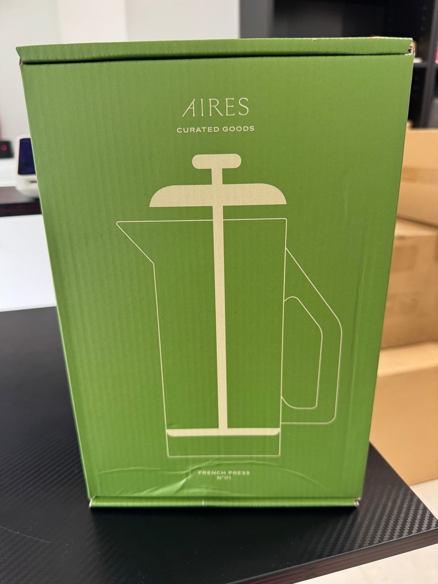 Aires 34oz Ceramic French Press Coffee Maker