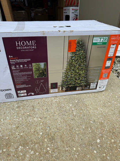 HDC 9ft Smart Grand Duchess Twinkling Balsam Fir LED Pre-Lit Christmas Tree