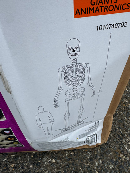 Home Accents Holiday 12ft Giant-Sized Skelly w/LCD Eyes