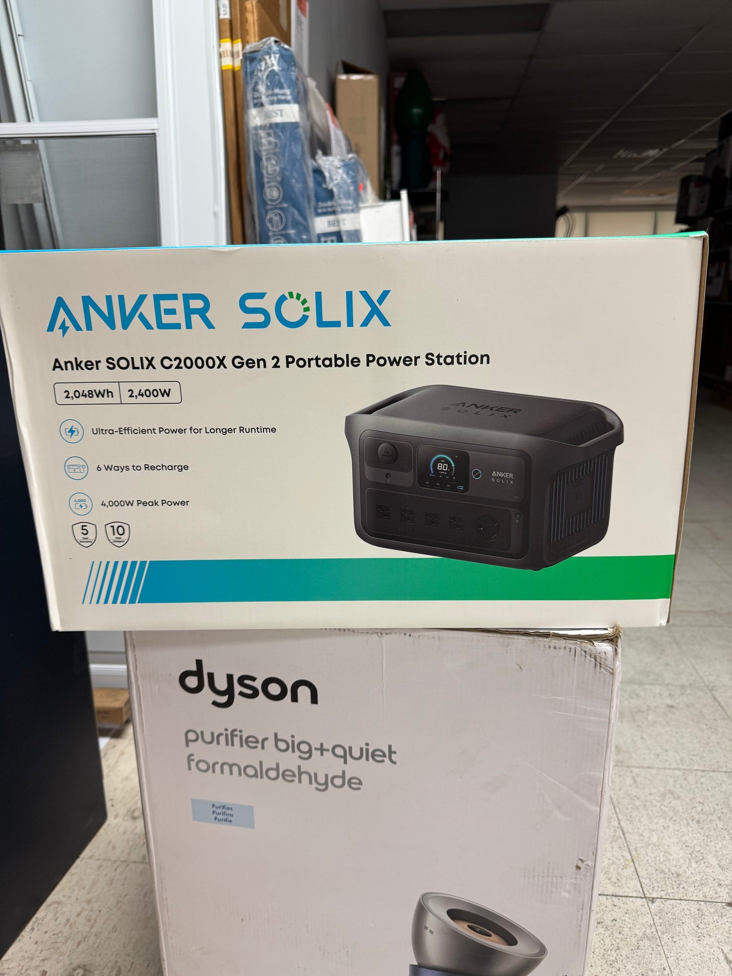 Anker Solix C2000x Gen 2 Portable 2400W Power Station
