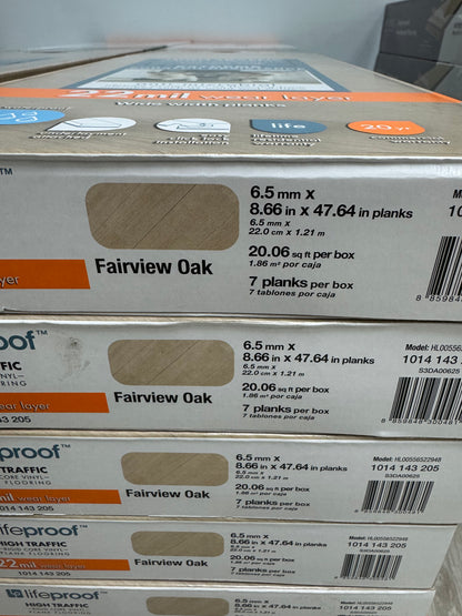 Lifeproof Fairview Oak Waterproof Click Lock Luxury Vinyl Plank Flooring