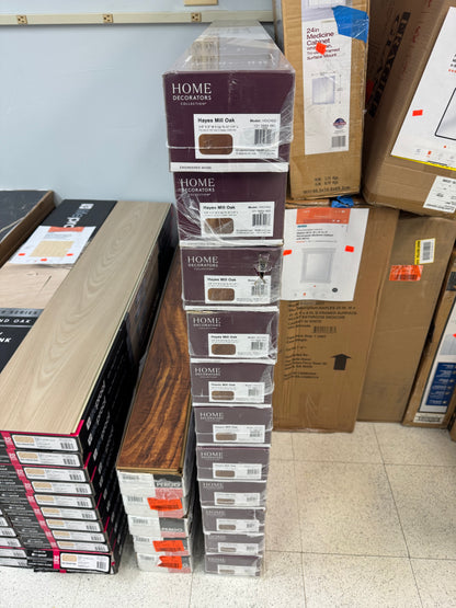 HDC Hayes Oak Click Lock Wire Brushed Engineered Hardwood Flooring