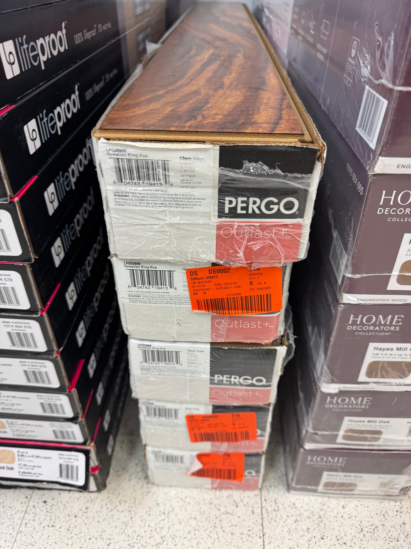 Pergo Outlast+ Hawaiian King Waterproof Laminate Wood Flooring