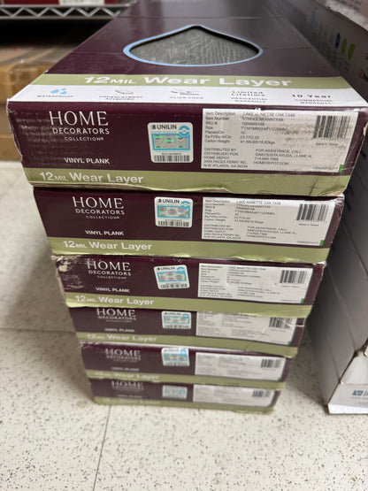 HDC Lake Annette Oak Waterproof Click Lock Luxury Vinyl Plank Flooring