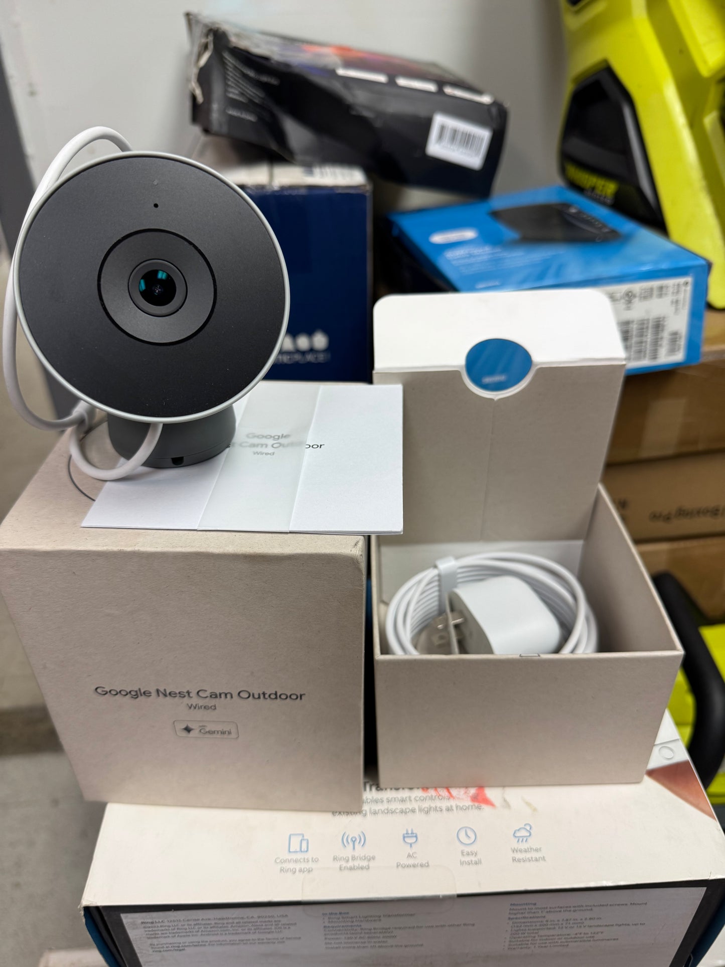 Google Nest Gen 2 Wired Smart Outdoor Security Camera