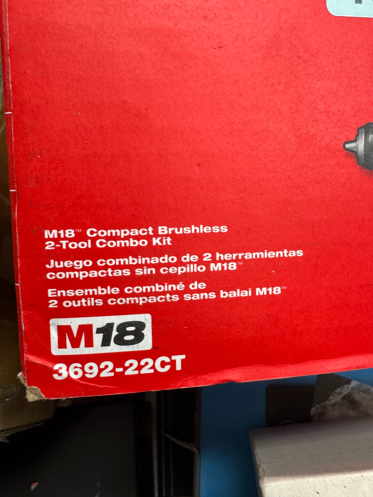 Milwaukee M18 Brushless Compact Drill/Impact Combo Kit