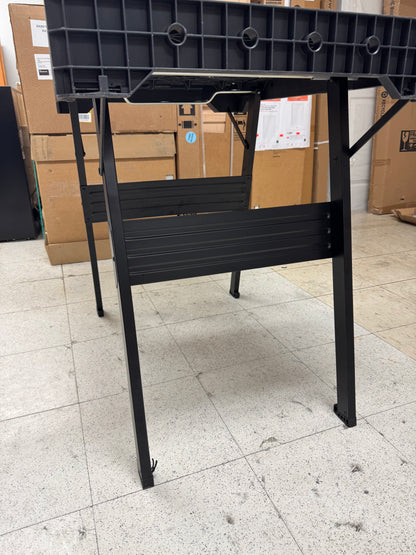 Dewalt 33” H Plastic Folding Sawhorse Workbench