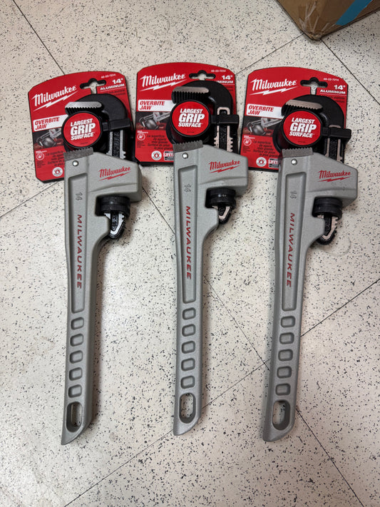 Milwaukee 14” Aluminum Pipe Wrench