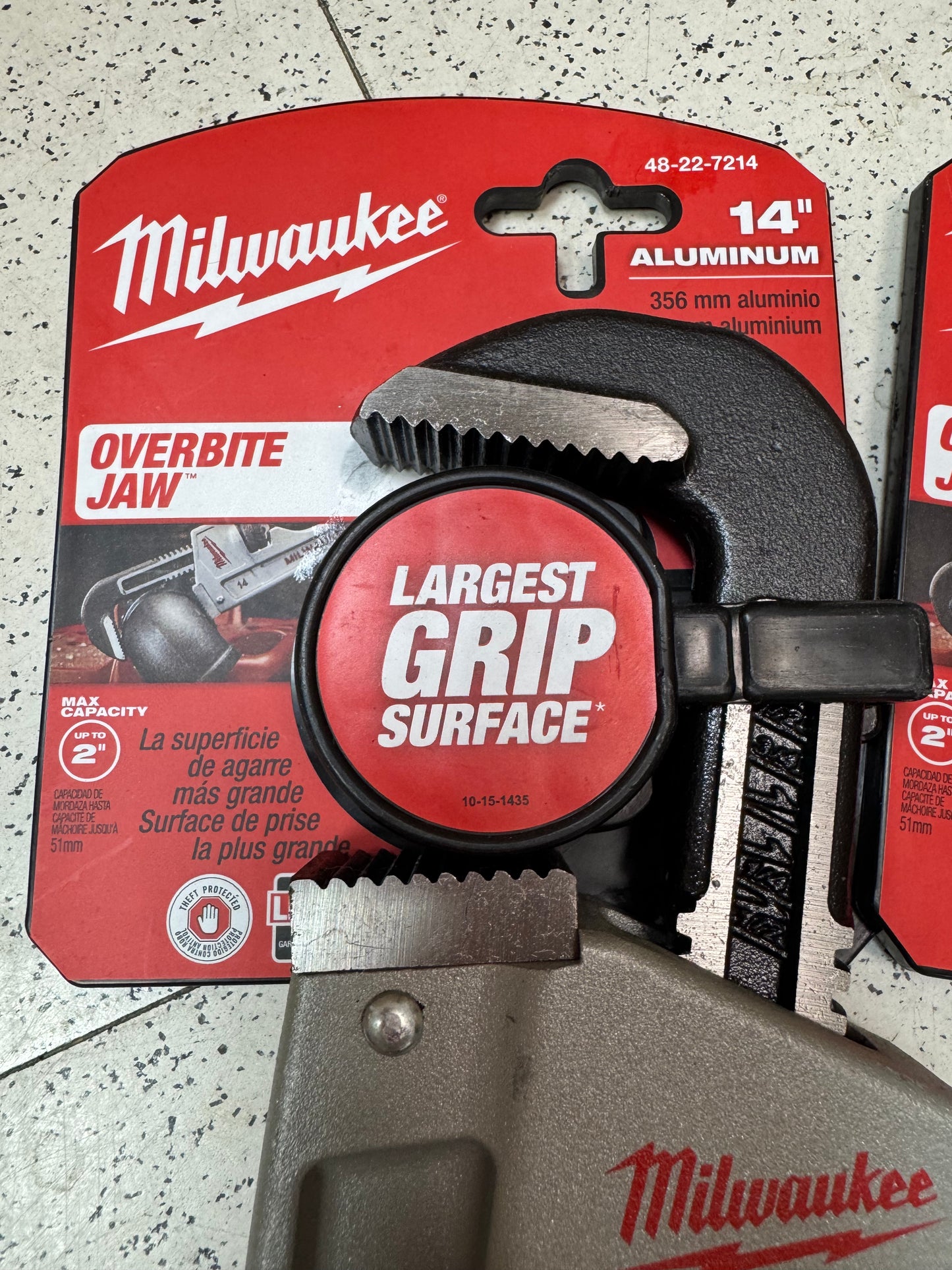 Milwaukee 14” Aluminum Pipe Wrench