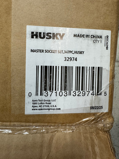 Husky 347pc Master Socket Set
