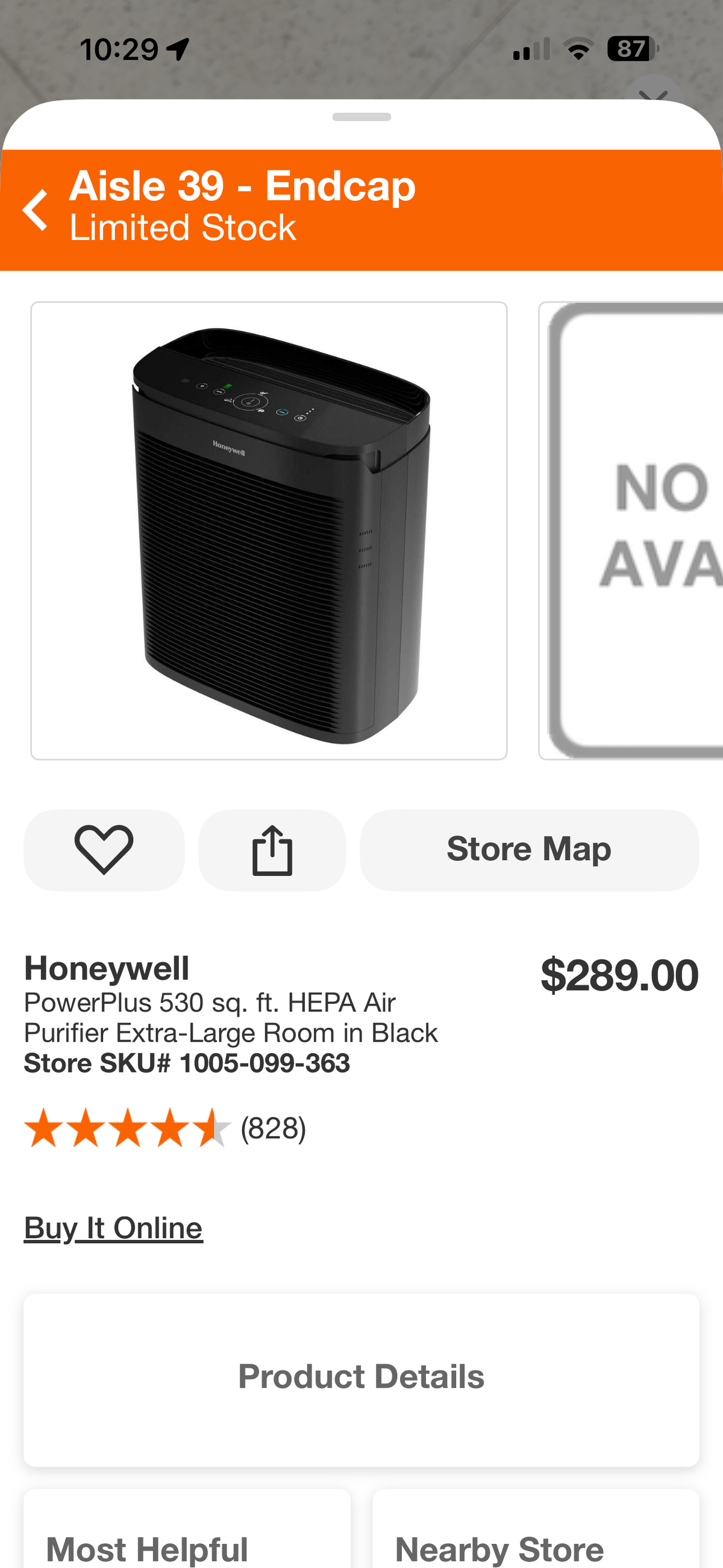 Honeywell PowerPlus HEPA Air Purifier