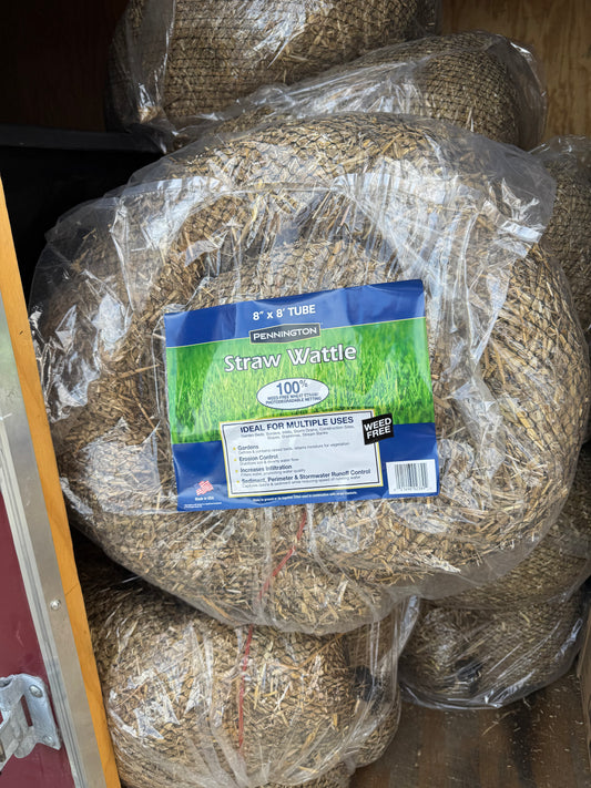 Pennington 8” x 8ft Straw Wattle