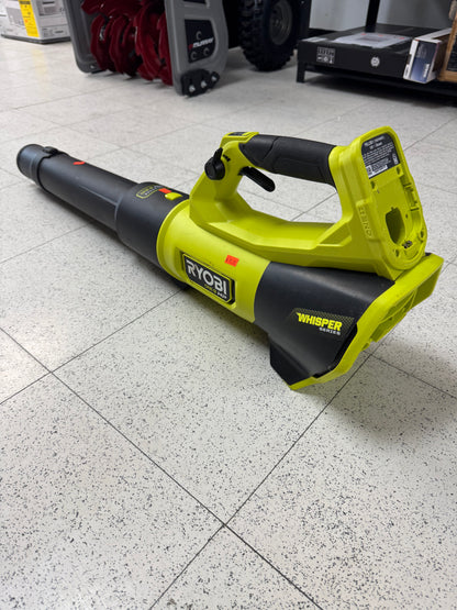 Ryobi One+ HP 18v Brushless Whisper Series Leaf Blower (Tool Only)