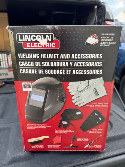 Lincoln Electric Auto-Darkening Welding Helmet Starter Kit