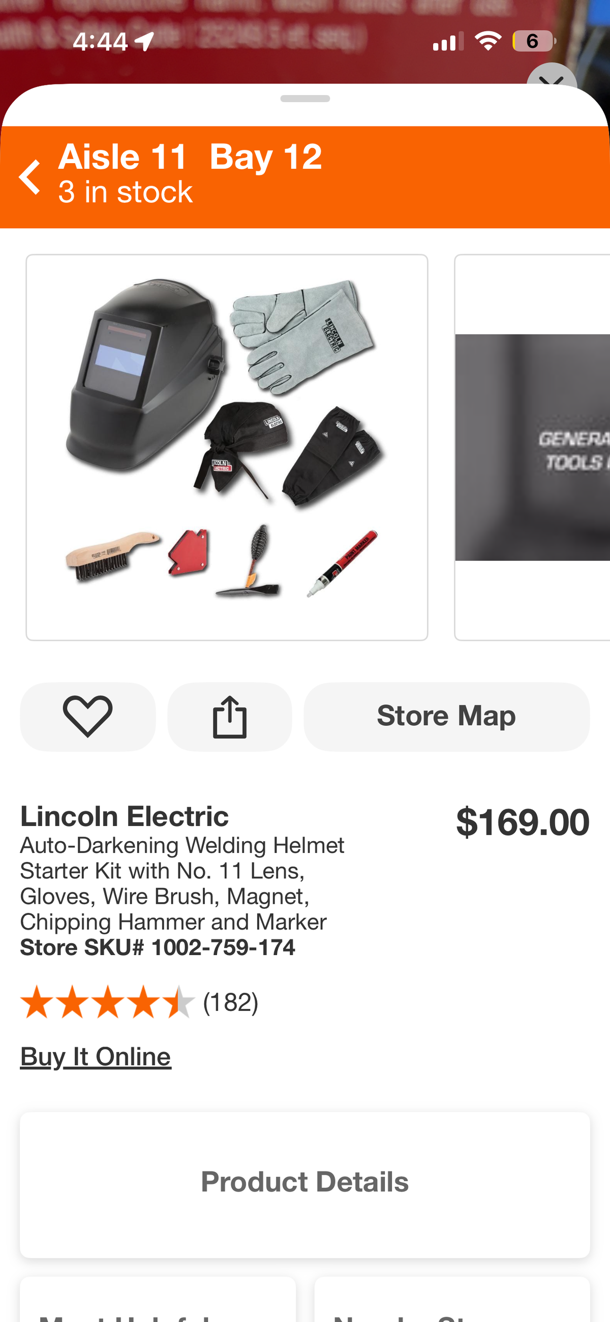 Lincoln Electric Auto-Darkening Welding Helmet Starter Kit