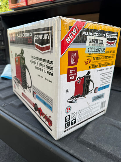 Century 90 Amp FC90 Flux Core Wire Feed Welder & Gun