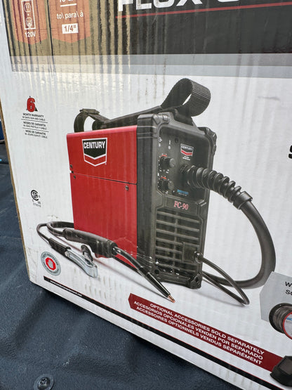 Century 90 Amp FC90 Flux Core Wire Feed Welder & Gun
