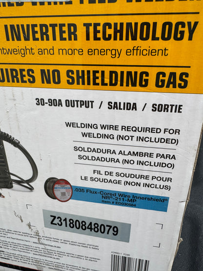 Century 90 Amp FC90 Flux Core Wire Feed Welder & Gun