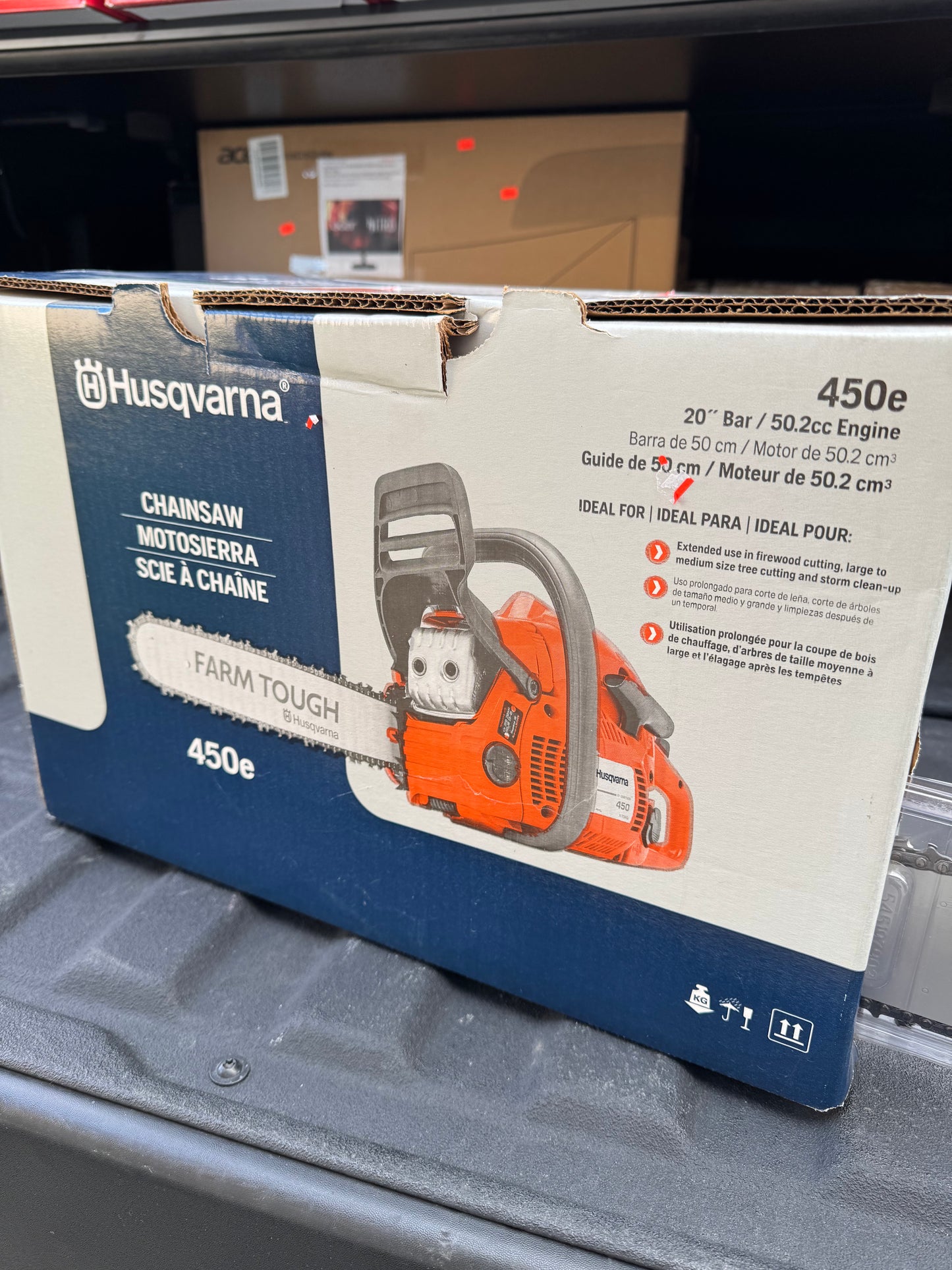 Husqvarna 450e Rancher 20” 50.2cc 2-Stroke Gas Chainsaw