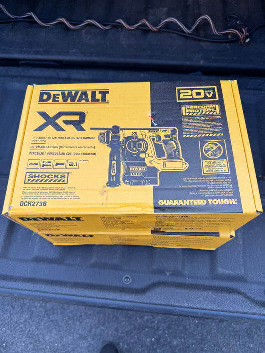 Dewalt 20v Max XR Brushless 1” SDS Plus L-Shaped Rotary Hammer (Tool Only)