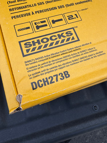 Dewalt 20v Max XR Brushless 1” SDS Plus L-Shaped Rotary Hammer (Tool Only)