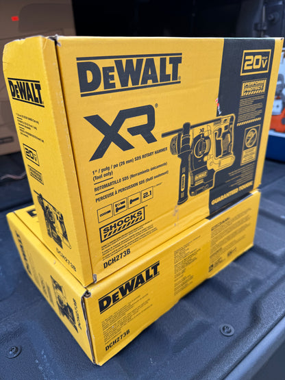 Dewalt 20v Max XR Brushless 1” SDS Plus L-Shaped Rotary Hammer (Tool Only)