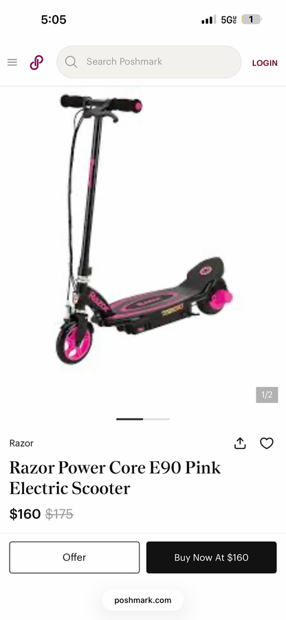 Razor Power Core E90 Kids Electric Scooter