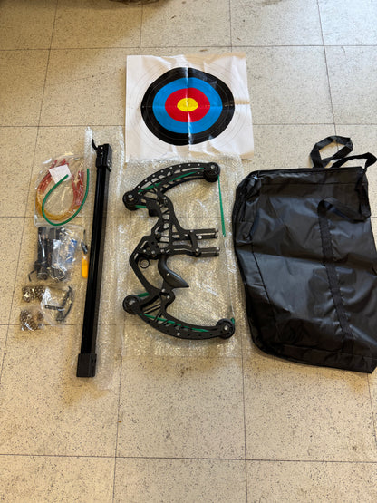 Continuous Shooting Ball Bearing Compound Bow Set w/Accessories