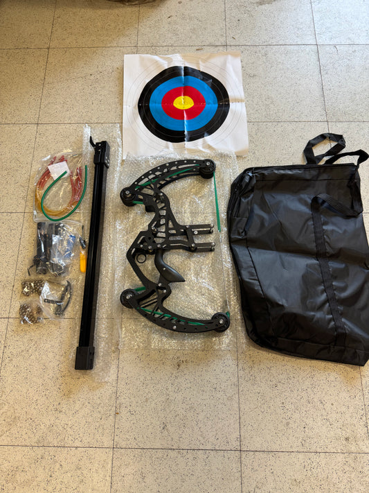 Continuous Shooting Ball Bearing Compound Bow Set w/Accessories