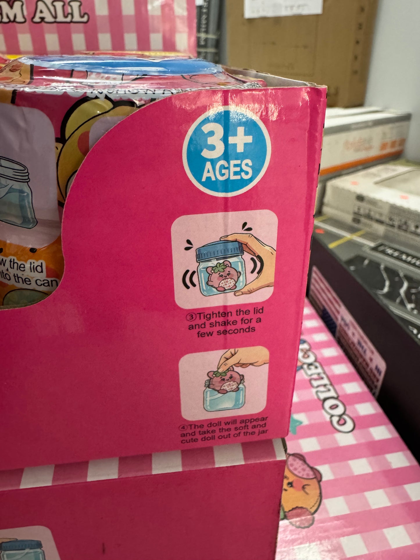 Magic Surprise Water Bottle Reveal Plush Toy