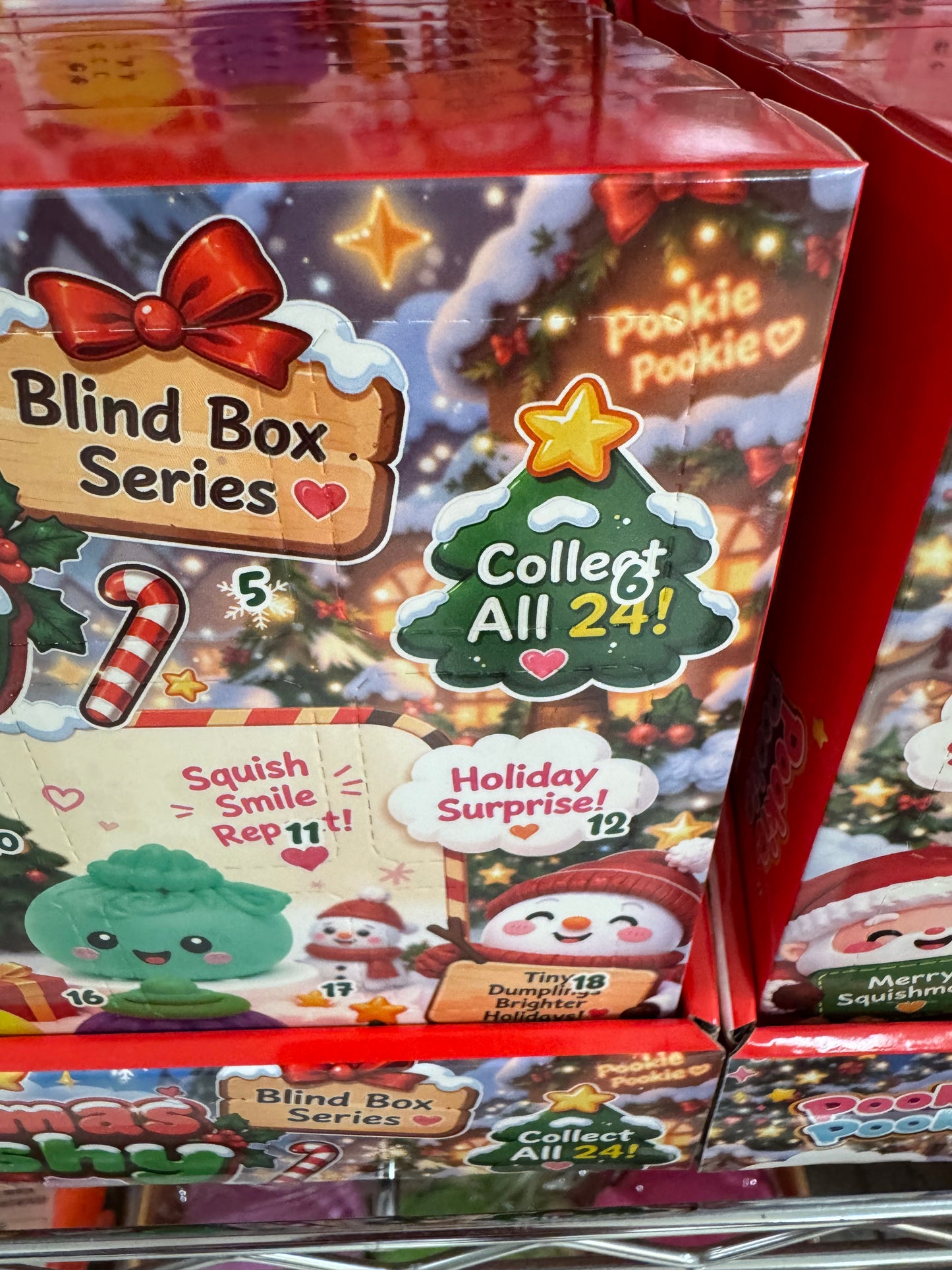 Pookie-Pookie Christmas Squishy Advent Calendar