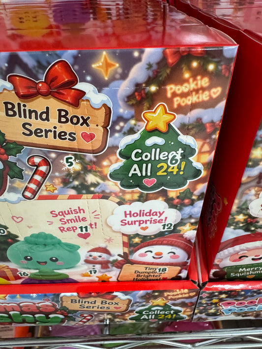 Pookie-Pookie Christmas Squishy Advent Calendar