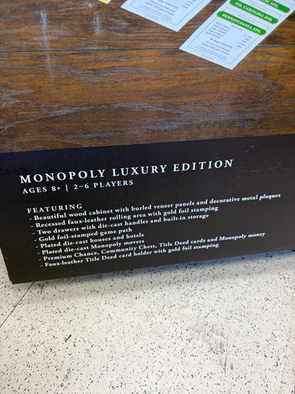 Monopoly Luxury Edition Board Game