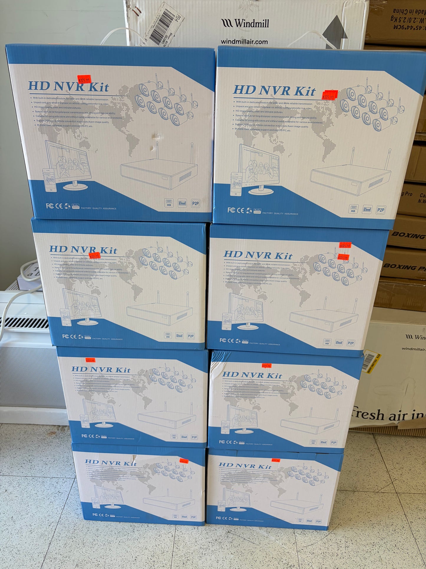Smonet 5MP 8 Channel Wireless Security Camera System