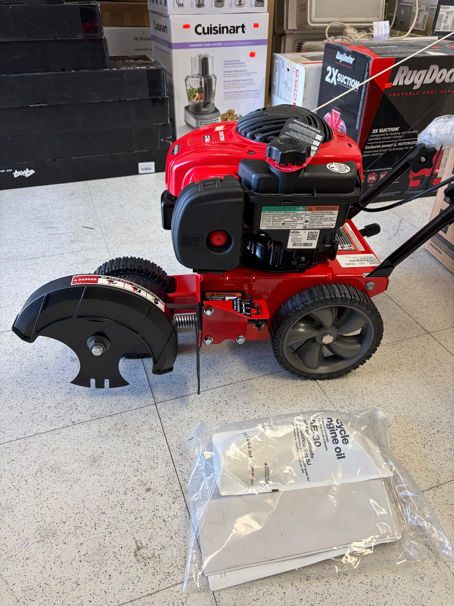 Craftsman 9” 140cc 4-Cycle Gas Walk Behind Edger
