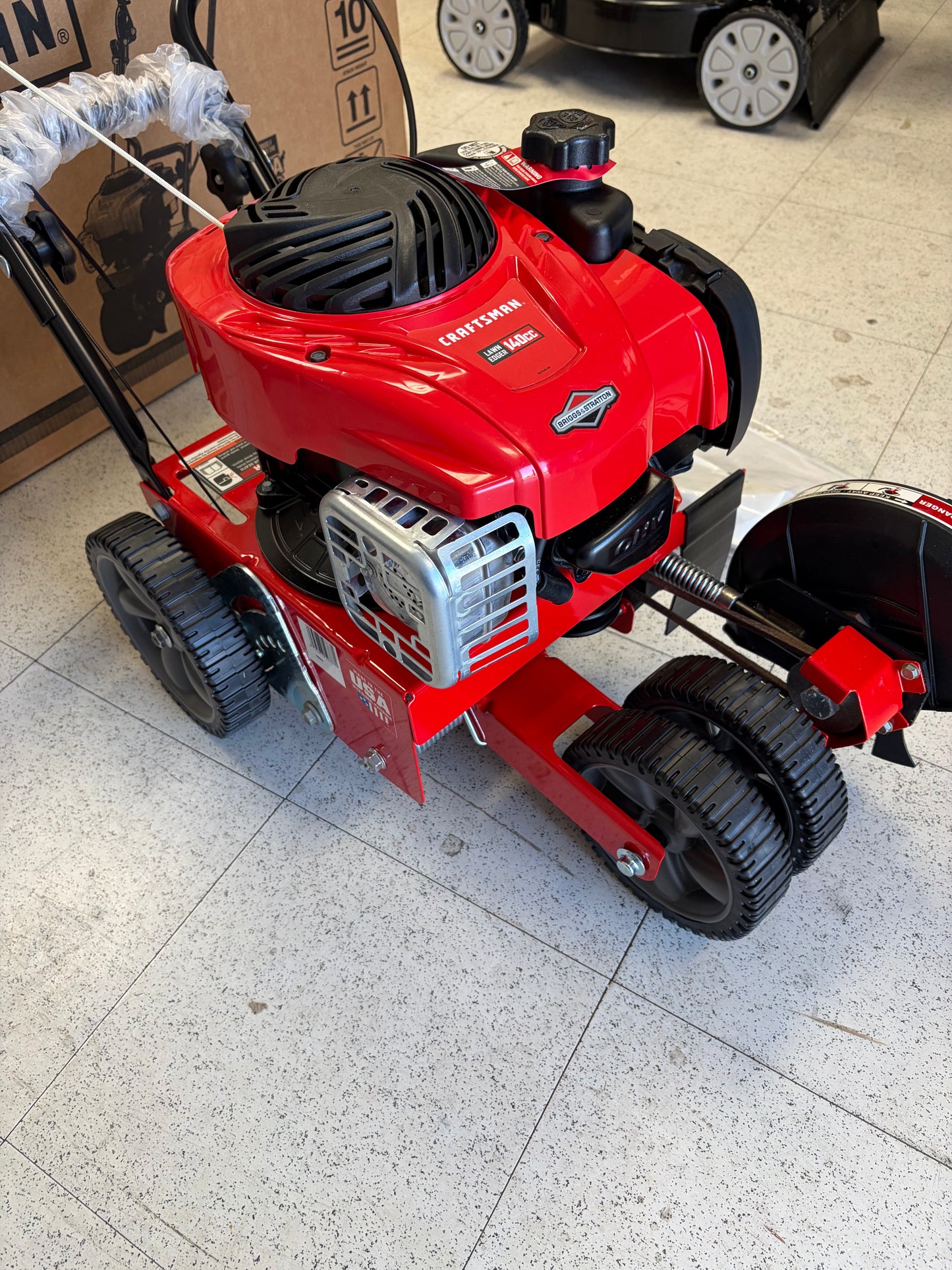 Craftsman 9” 140cc 4-Cycle Gas Walk Behind Edger