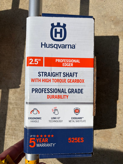 Husqvarna 525ES 25.4cc 8” 2-Cycle Gas Lawn Edger