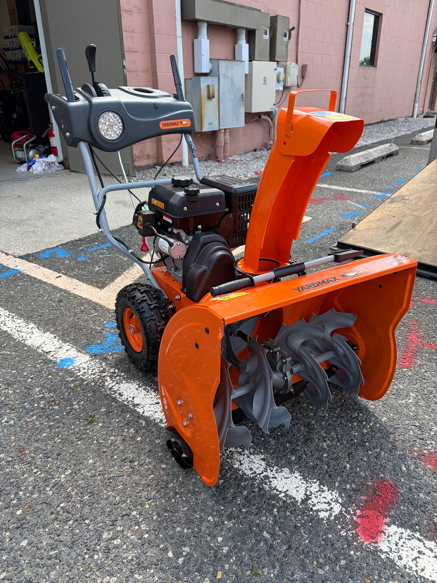 YardMax 26” 212cc 2-Stage Self-Propelled Gas Snow Blower