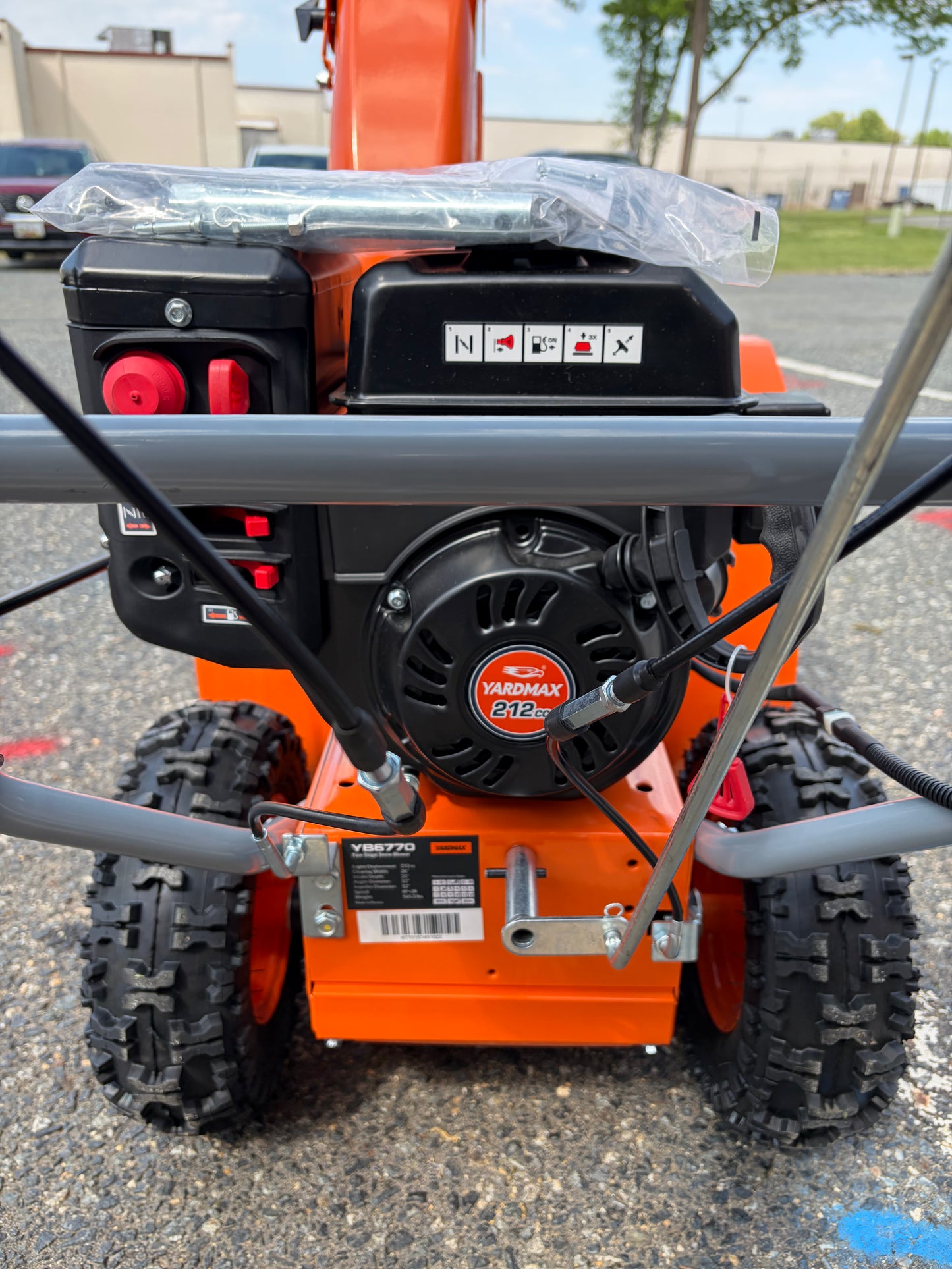 YardMax 26” 212cc 2-Stage Self-Propelled Gas Snow Blower