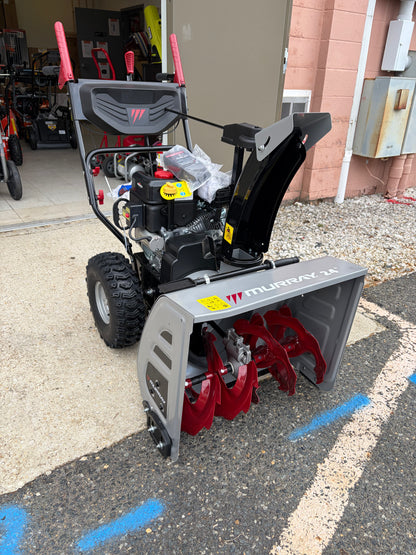 Murray 24” 208cc 2-Stage Self-Propelled Gas Snow Blower