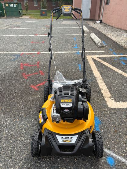 Dewalt 21” 163cc RWD Self-Propelled Gas Lawn Mower